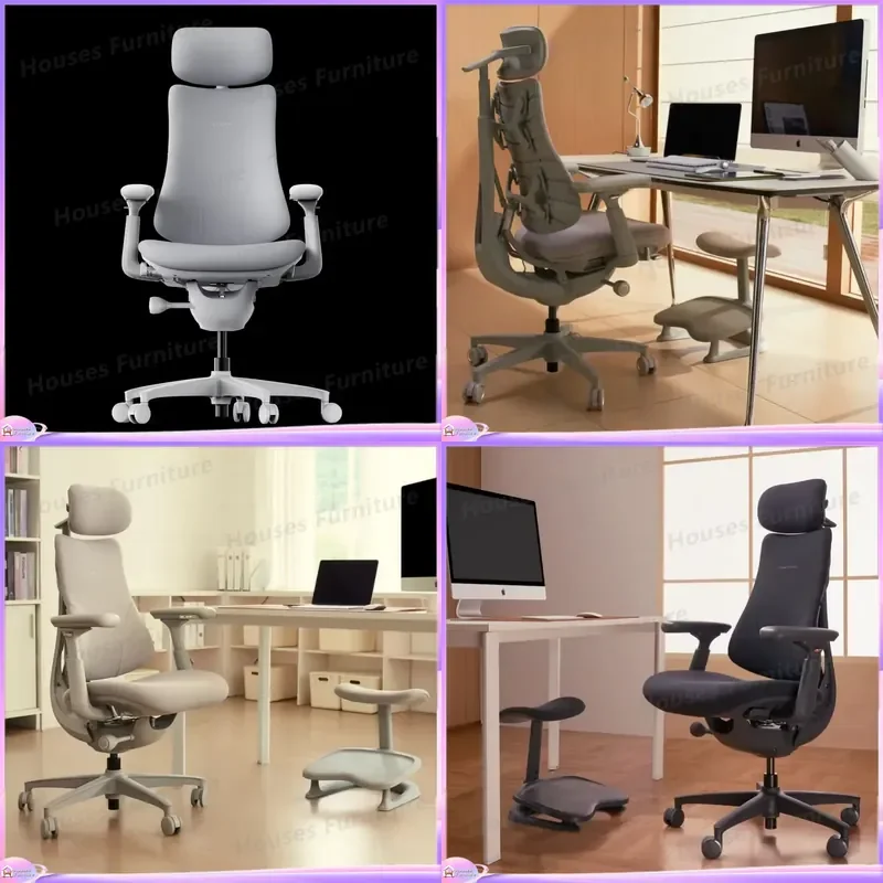 210 Ergonomic Office Chair Mesh High Back Executive Boss Chair with Massage Lumbar Support Adjustable Headrest Armrest Swivel