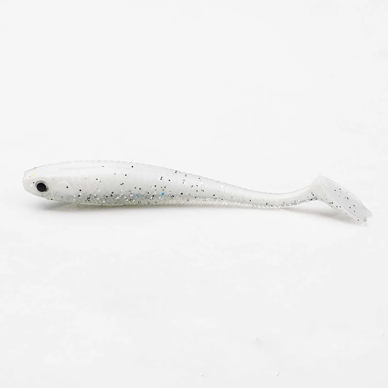 

New T-tail frog paw soft bait with crank hook 8.5cm5g 6.5cm2g sea bass and mandarin fish bait Lu Ya bait