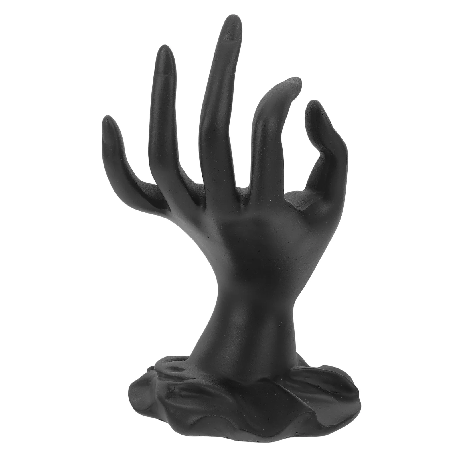 

Resin Hand Ring Holder Excellent Workmanship Multi-Function Jewelry Display Stand Desktop Ring Bracelet Store Storage