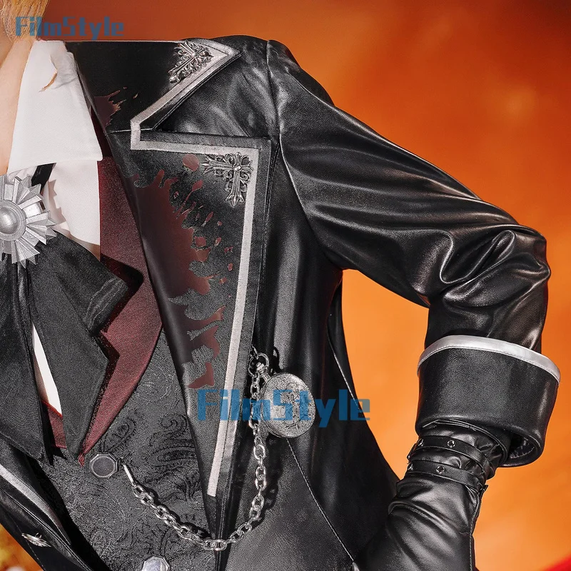 

Identity V Frederick Kreiburg Composer-Fusion Game Suit Vintage Handsome Uniform Cosplay Costume Halloween Party Outfit