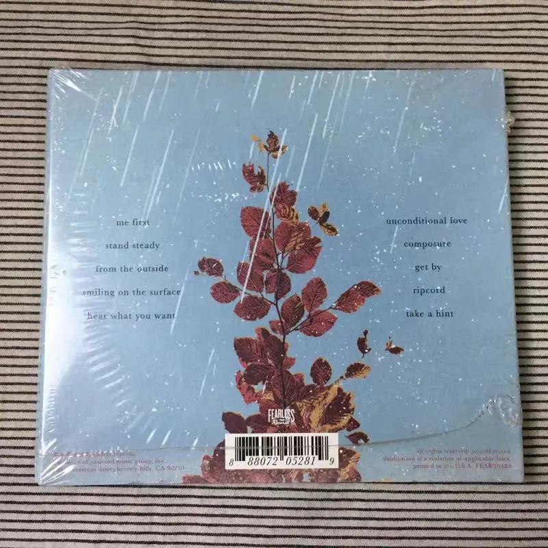 CD Real Friends - Composure (2018) CD - ألبوم الاستوديو الثالث من إلينوي Pop-punk Quintet Real Friends