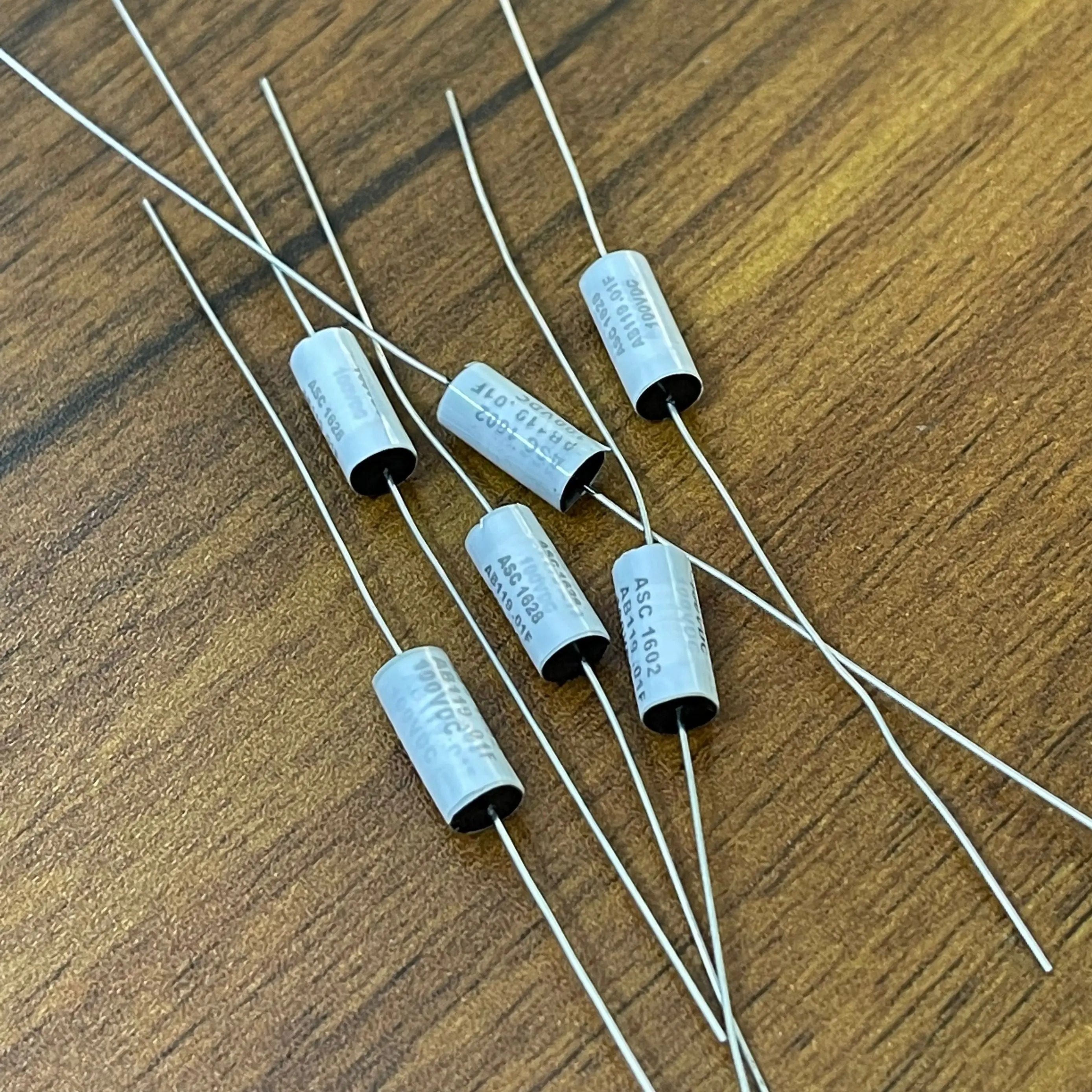 5-50PCS Brand new original ASC AB119 series 0.01UF 100V 103J audio coupling electrodeless film capacitor 5*11MM