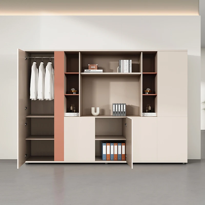 

File cabinets Simple modern office Wall storage cabinets Display lockers