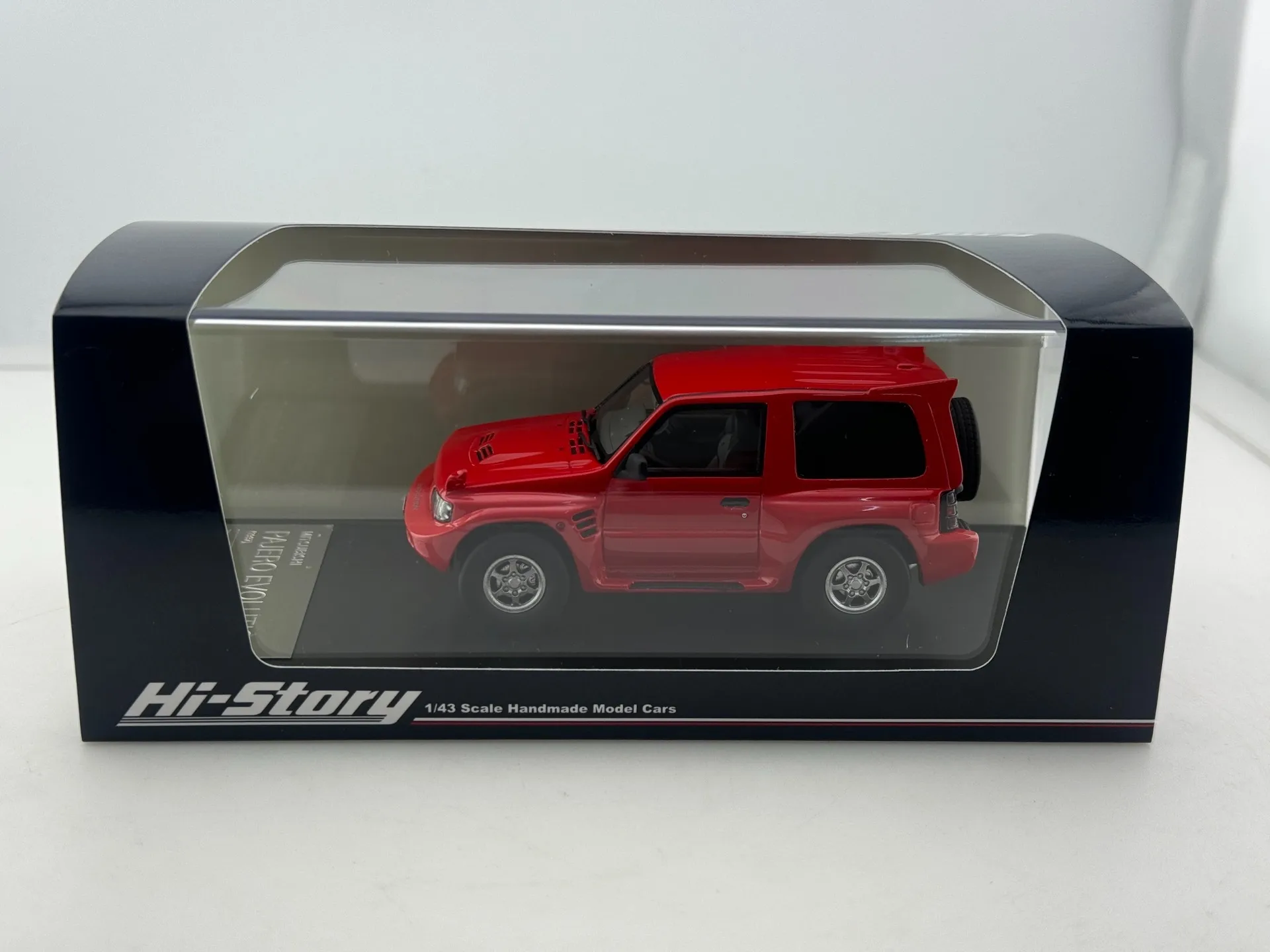 

Flaws Diecast Hi Story 1/43 Scale Mitsubishi Pajero Resin Car Model Collectible Toy Gift Souvenir Display Ornament