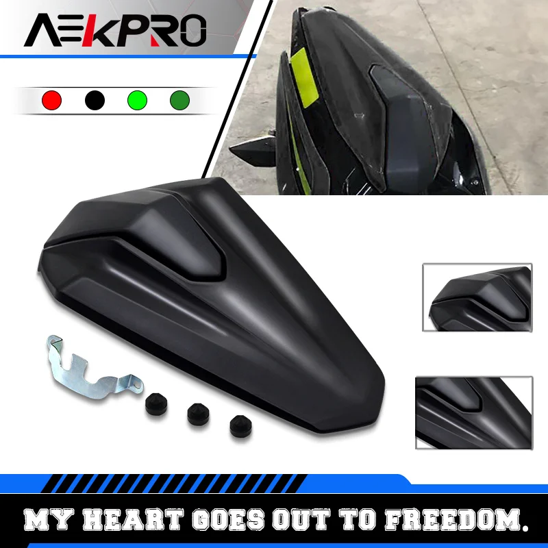 

New For Ninja400 NINJA 250 Z250 Z400 2017-2024 Motorcycle Pillion Rear Seat Cover Cowl Fairing Passenger Rear Back Tail Cover