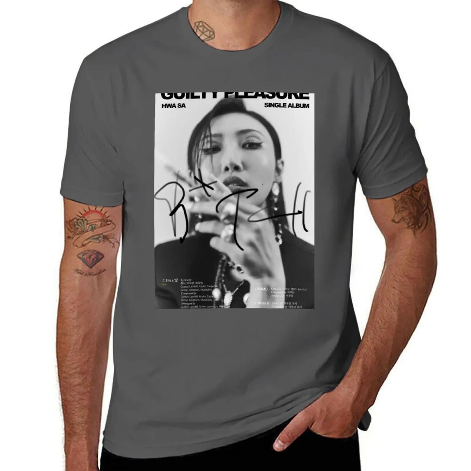 

HWASA Guilty Pleasure T-Shirt Holiday All Match T-Shirt
