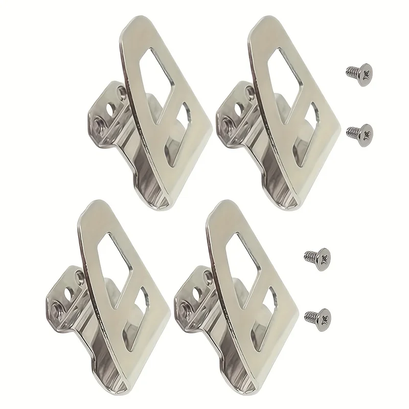 4-Piece Set Belt Hooks with Screws Compatible with 18V 2604-22CT 2604-20 2604-22 Hammer Drill Driver Impact Wrench Electric Tool