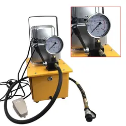 700bar 7l Elektrisch Aangedreven Hydraulische Pomp Enkelwerkende Handklepbediening 750W