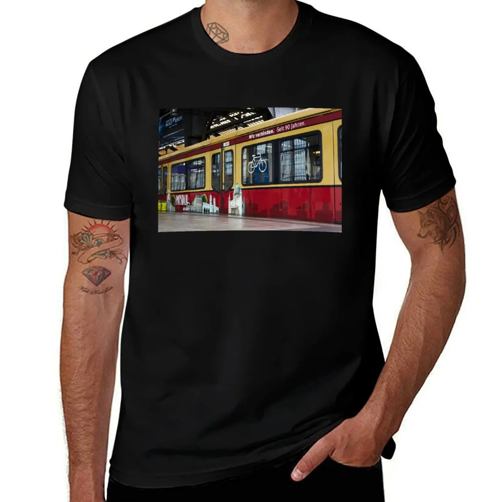

Berlin S-Bahn Ride ECO T-Shirt man t shirt luxury t shirts cotton 100% man t shirts high quality luxury brand T-Shirt