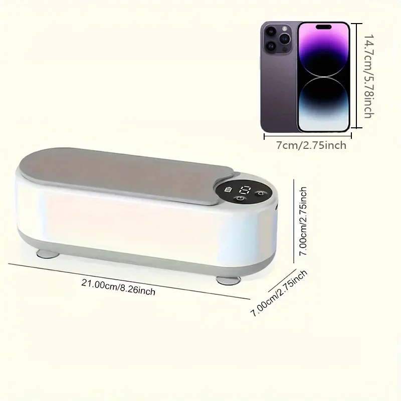 One USB Soundwave Technology Glasses & Jewelry Cleaner, USBRechargeable Soundwave Technology Cleaner for Glasses & Jewelry,