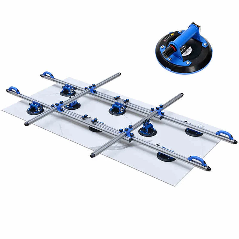 Slab Tile Rock Slab Vacuum Suction Cup Handling Lift Plate Rack Large Size Glass Stone Auxiliary Large Transportation Tool