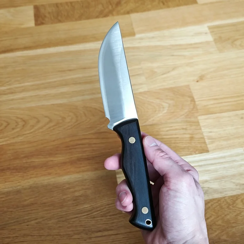 

6 Inch Chopper Knife With Cover 3-layers BG42 Aviation Special Steel Blade Cleaver Utility Slicing Handmade Forged Kitchen Knife