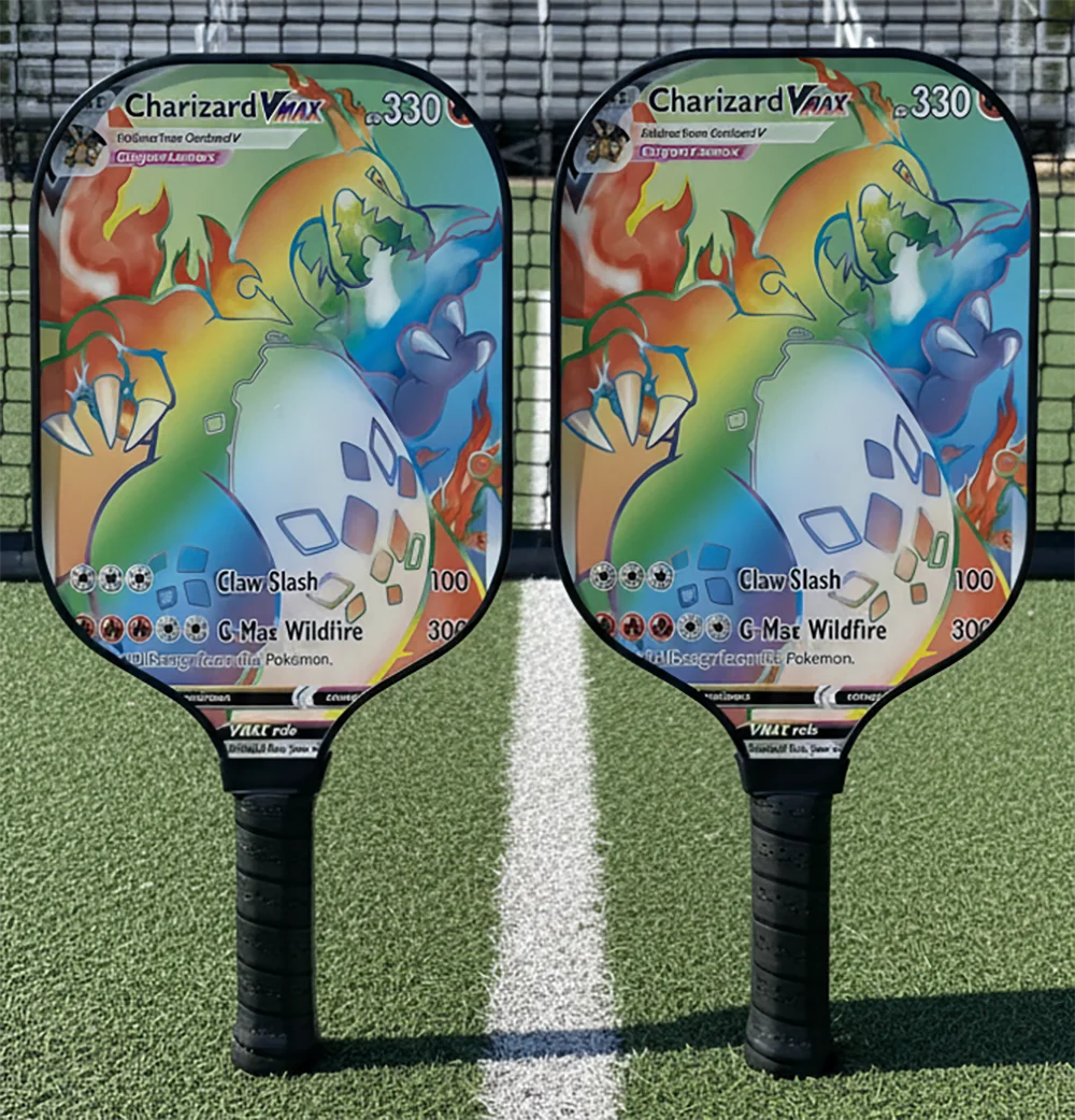animes-figure-style-unique-charizard-pokemon-carbon-fiber-fiberglass-pickleball-paddle-professional-intermediate-starter