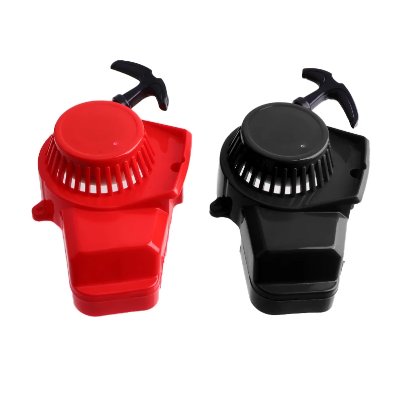 

Plastic Cover Pull Starter Start with Aluminum Core for 2 Stroke 47cc 49cc Mower Engine Mini Pocket Bikes ATVs Quad