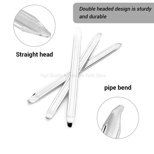 Imagen 2 del producto Herramienta de extracción de llave para neumáticos de coche, cuchara de acero, abridor de llanta de hierro, cambiador de palanca, herramientas de reparación de automóviles, accesorios para motocicleta, bicicleta y coche