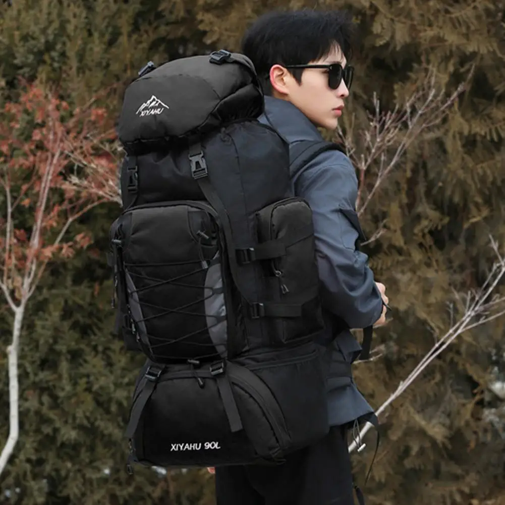 Große Kapazität Wandertasche Unisex Multifunktionale Atmungsaktive Wasserdichte Bergsteigen Rucksack Sport Freizeit Reise Rucksack