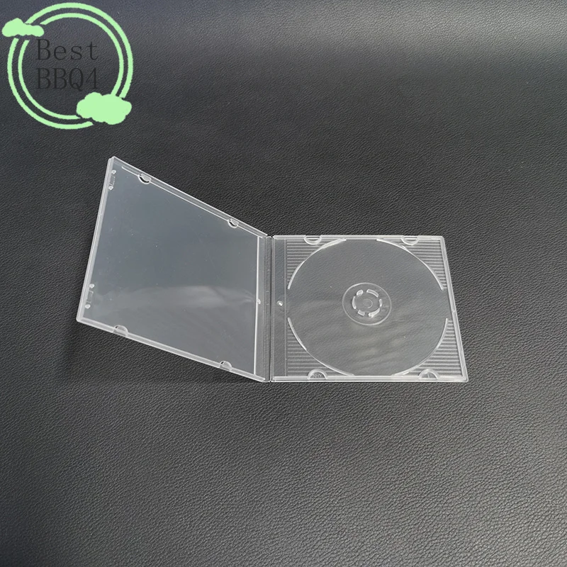 (BBQ4) 1PC 8CM ReadStar Transparent PP Ultrathin Standard DVD Case 3Inch CD Package Portable CD Storage Box