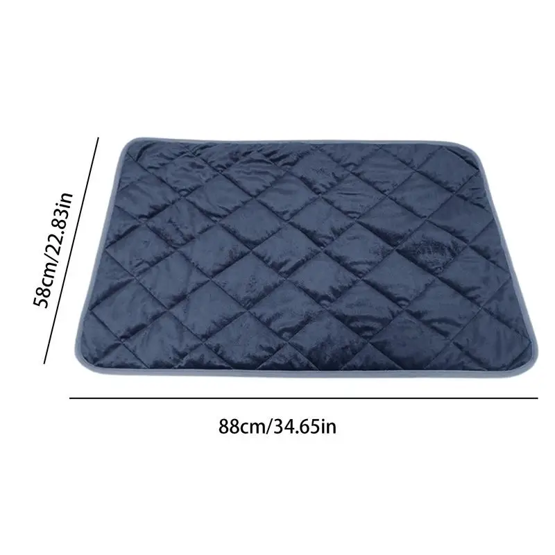 Heating Pad For Cats Pet Blanket Temperature Sensing Self Warming Dog Cat Pad Heated Cat Mat Thermal Blanket Anti Slip And