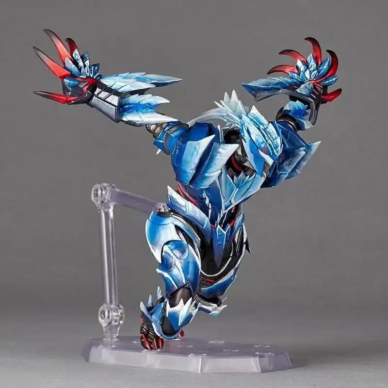 شخصيات مونستر هنتر لعبة شخصيات الحركة الأجهزة الطرفية تمثال جمع نموذج نسخة عالية الجودة دمى اللعب هدايا عيد الميلاد #3