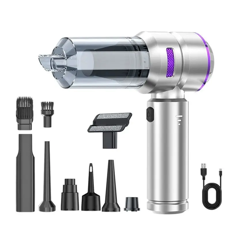 

A005-Портативный бесщеточный пылесос-воздуходувка для автомобиля, мини-пылесос, беспроводной очиститель