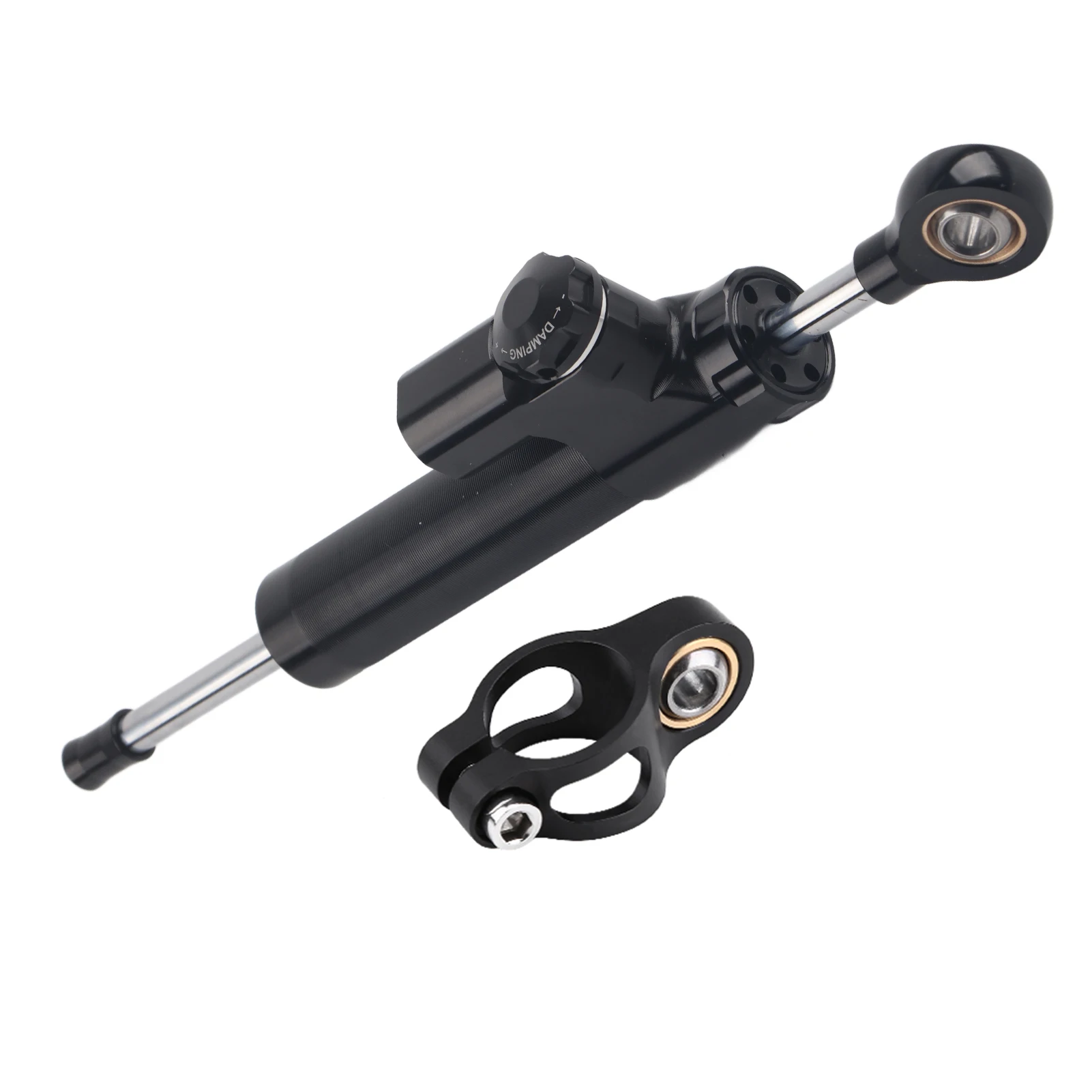 Dämpfer Aluminium Motorrad Lenkungsdämpfer Stabilisator Linear Reversed Safety Control Stabilisator Linearer Lenkungsdämpfer
