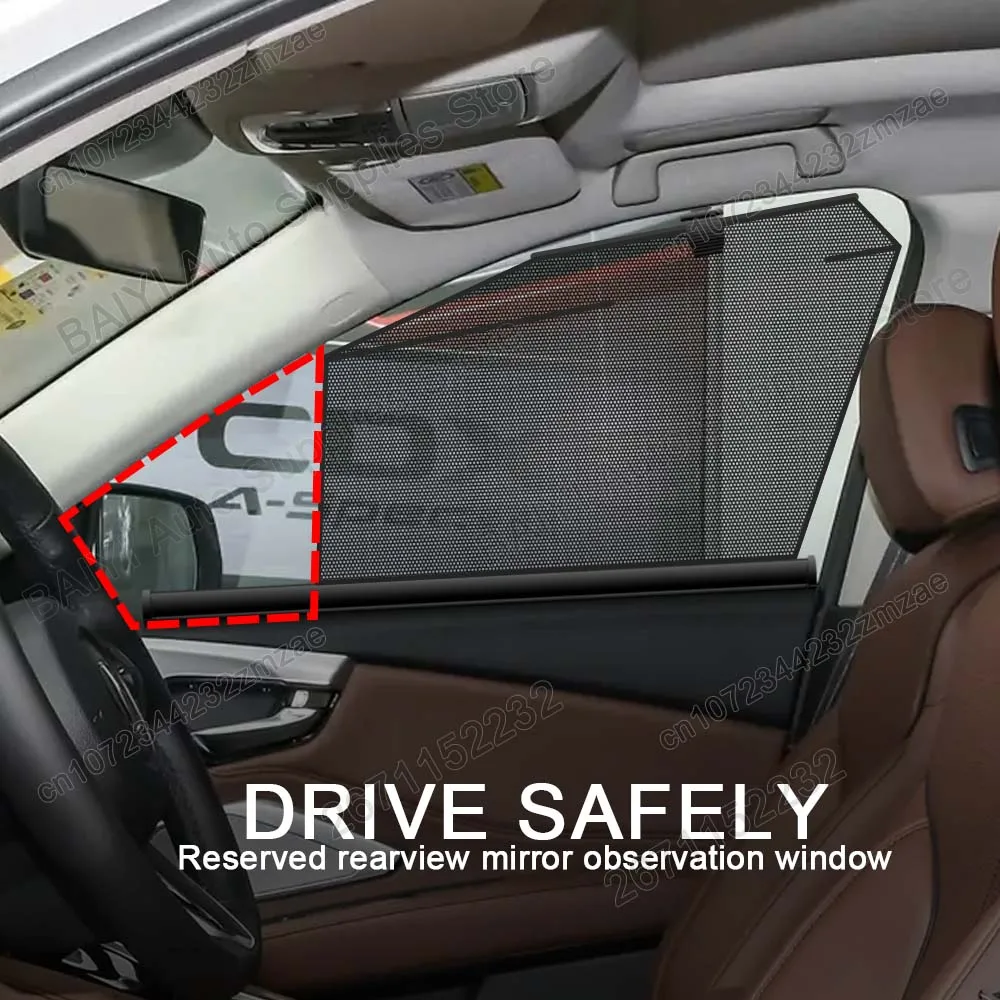 Customized For Acura RDX 2018-On Car side window sunshade, UV protection car sunshade for baby, Auto sun protection Accessories
