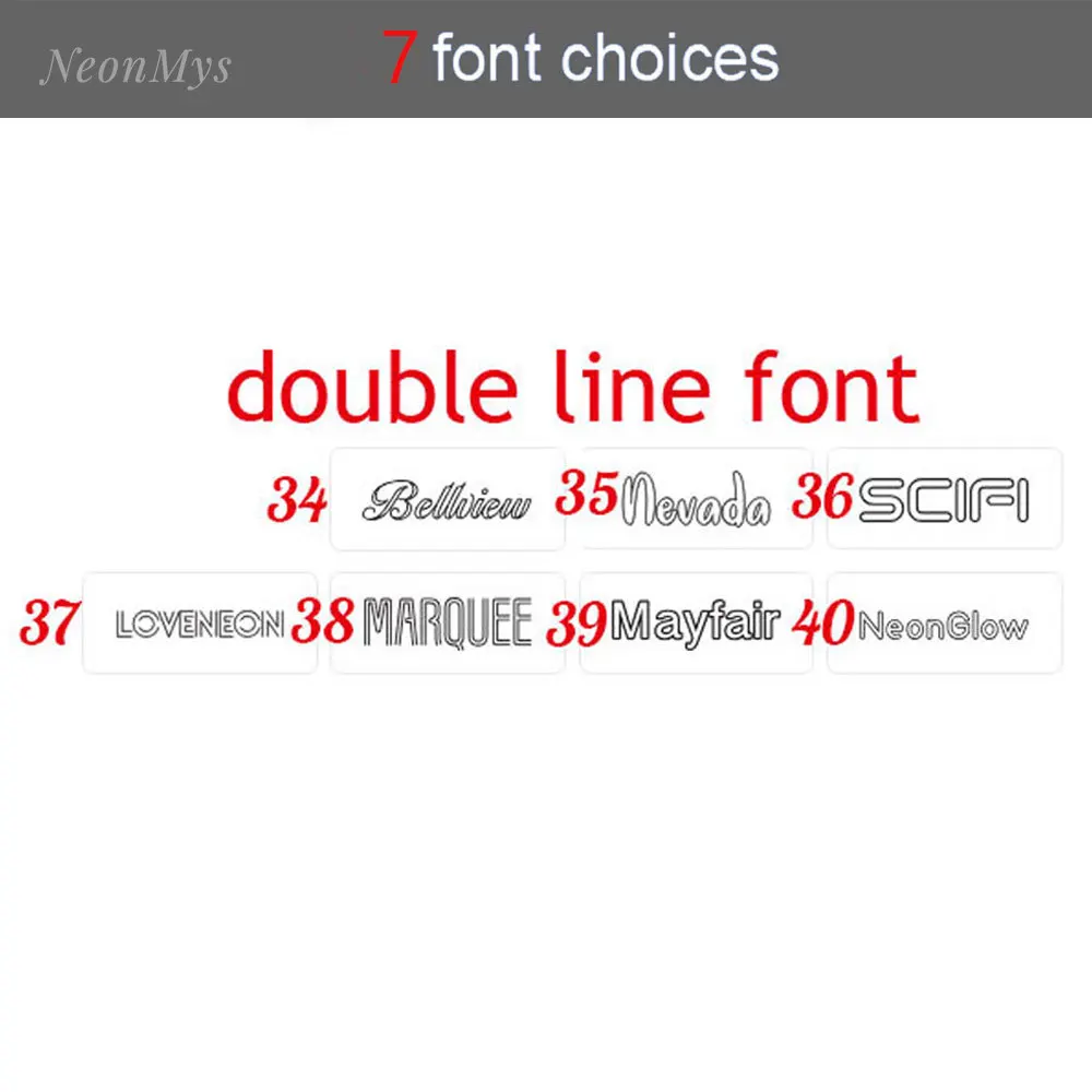 Пользовательские двойные линии шрифта неоновая светодиодная вывеска настенный декор комнаты игровое свадебное украшение с днем рождения бар эстетические неоновые огни