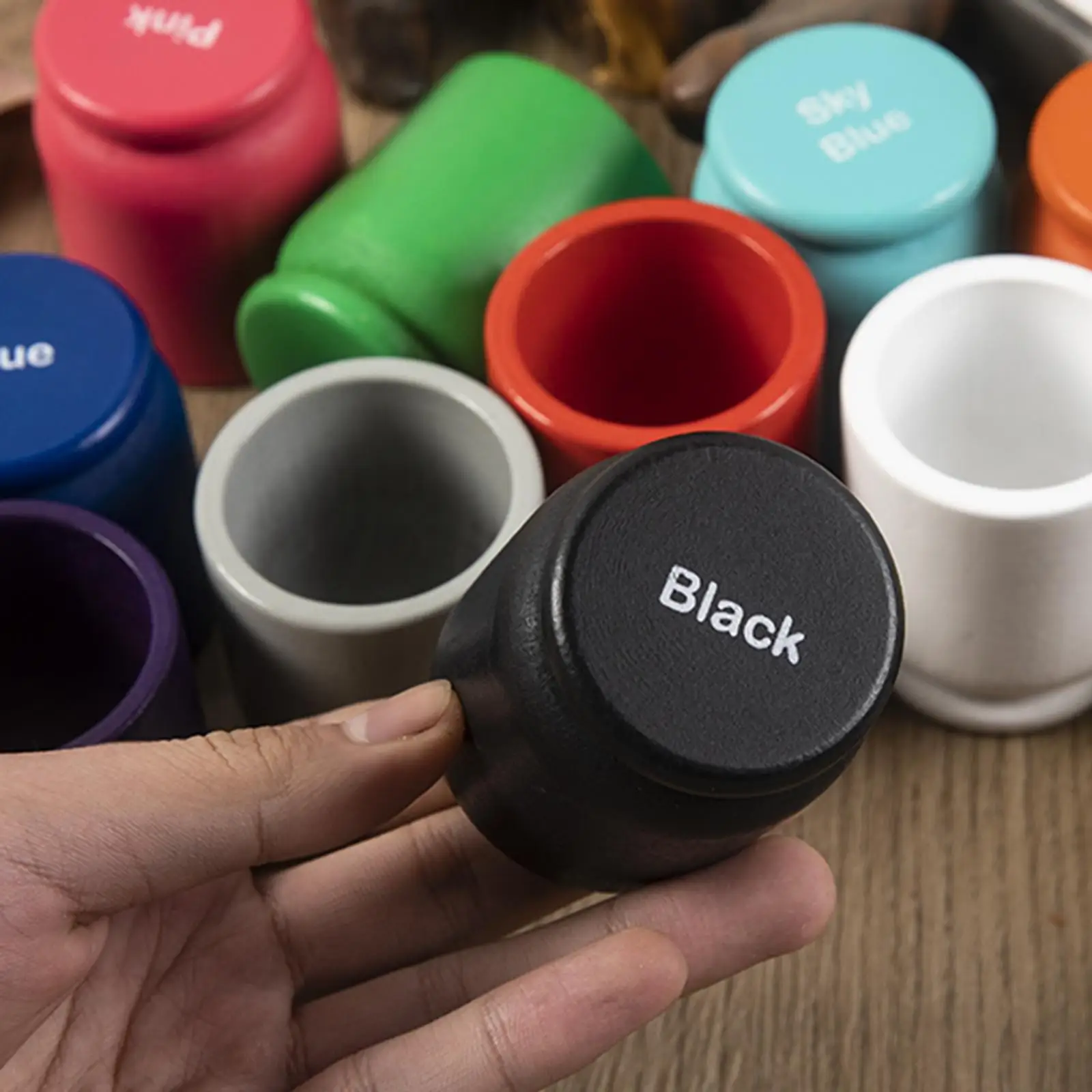 Balle de comptage arc-en-ciel, jouet Montessori, entraînement, pensée logique pour les tout-petits