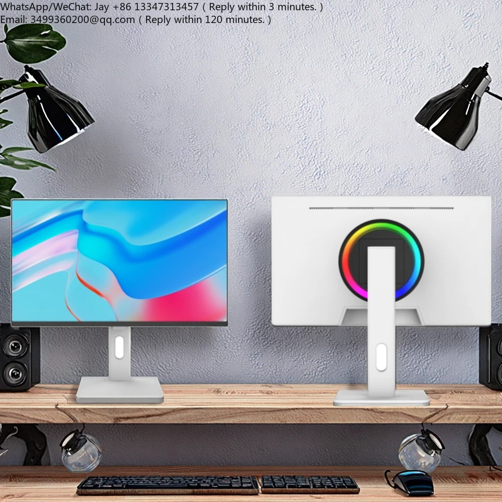 OEM 27-Inch 2K Gaming Monitor with 165Hz Refresh Rate IPS Panel No Curved Design DP Interface for Desktop Use New LCD Screen