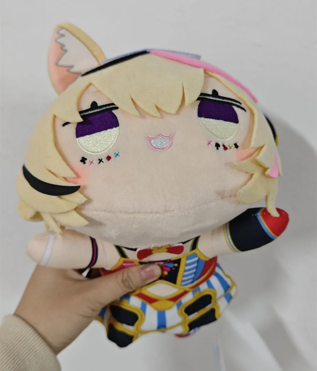 귀여운 일본 애니메이션 홀로라이브 프렌즈 위드 유 오마루 폴카 빅 플러시 인형 장난감 30cm 어린이 소녀 선물