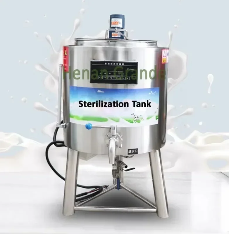 Small fruit juice ice cream milk plant pasteurization processing machine