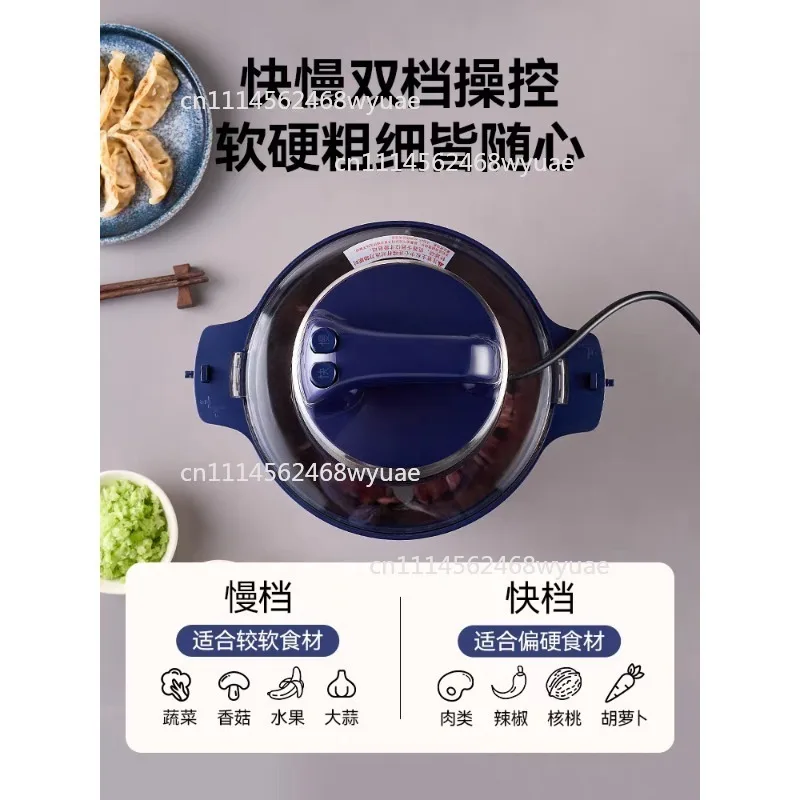 For Cassava Plantain Yam Pounding Machine Stainless Steel Pounder Household Kitchenware 6L Meat Grinder