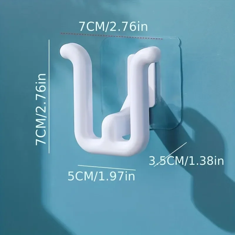 

4 шт., органайзер на присоске для ванной комнаты, аксессуары для дома, органайзер для ванной комнаты, крючки для ванной комнаты soporte de barra de cortina