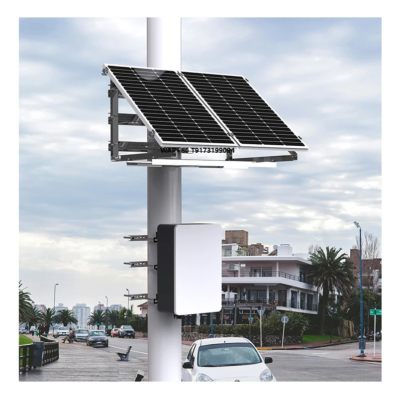 

400W Monocrystalline Solar Panel System 24V DC Inverter 5KW Solar Power Home Outdoor CCTV LiFePO4 Lithium Ion Battery 800W PWM