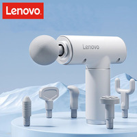 N2 N3 Fascia Gun Lenovo Brand Muscle Relaxation Massager 6-8Massage Head Long Lasting Battery Life LED Touch Portable Massager