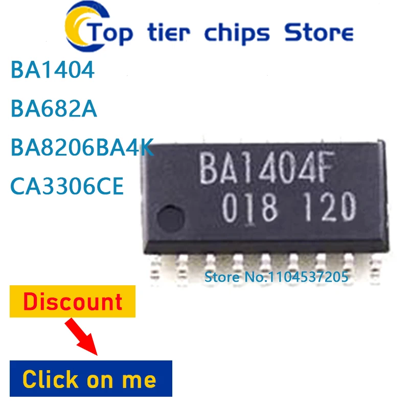 10PCS~5PCS/LOT BA1404 BA682A BA8206BA4K CA3306CE DIP 100% NUEVO