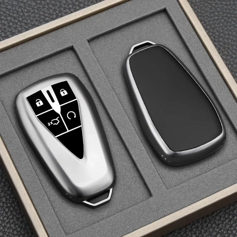 Fashion Car Key Case Cover Shell for Changan UNIT UNIK CS35PLUS CS55 PLUS CS75 PLUS Oshan X7 X5 Car Accessories 4