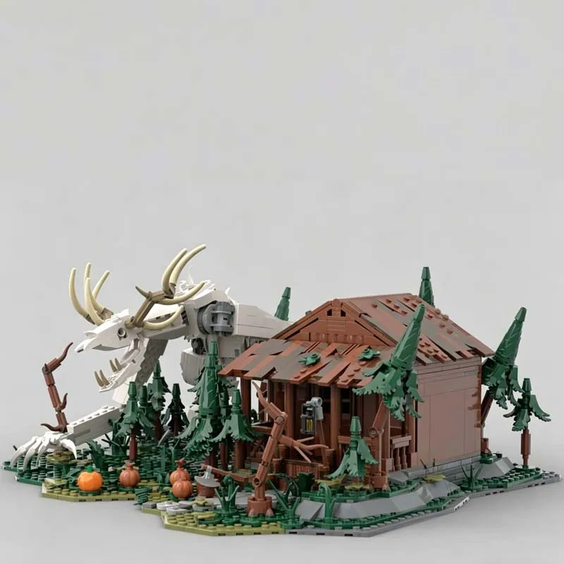 New 1458Pcs Moc European Medieval Street View Familiar Voice Castle Model Diy Creative Ideas Bricks Toy Birthday Gift Blocks