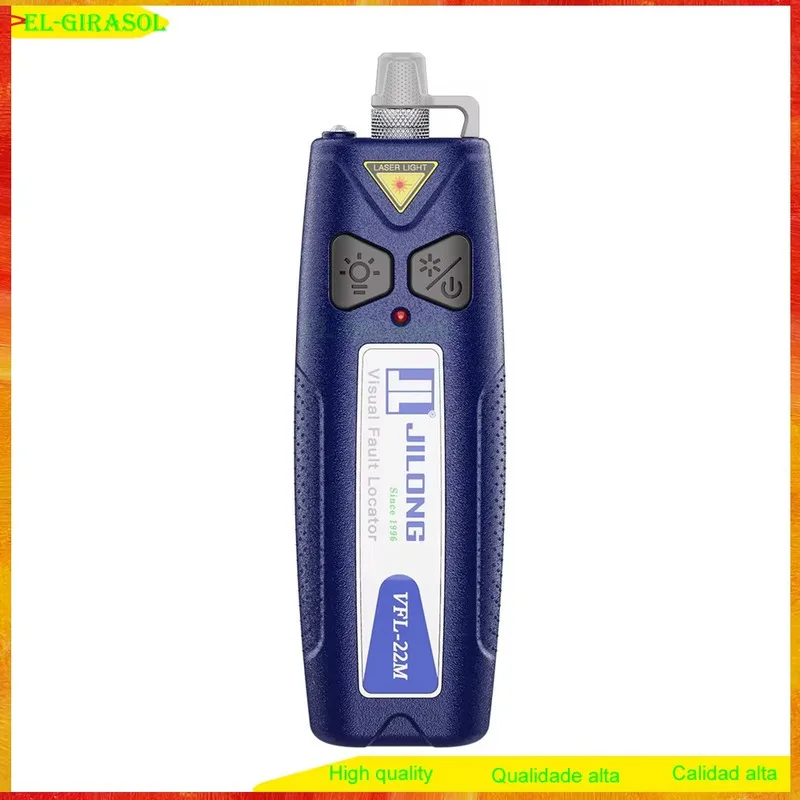 Jilong VFL 30MW/20MW/10MW Visual Fault Locator, Fiber Optic Cable Tester 10-30Km Range VFL pen SC/FC/ST/LC FTTH