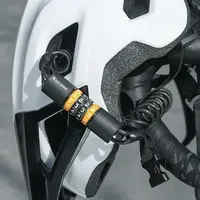 WEST BIKING Portable Password Bike Lock Motorcycle Helmet Wire Lock Bicycle Anti-theft Cable Scooter Multi-use Safety Padlock