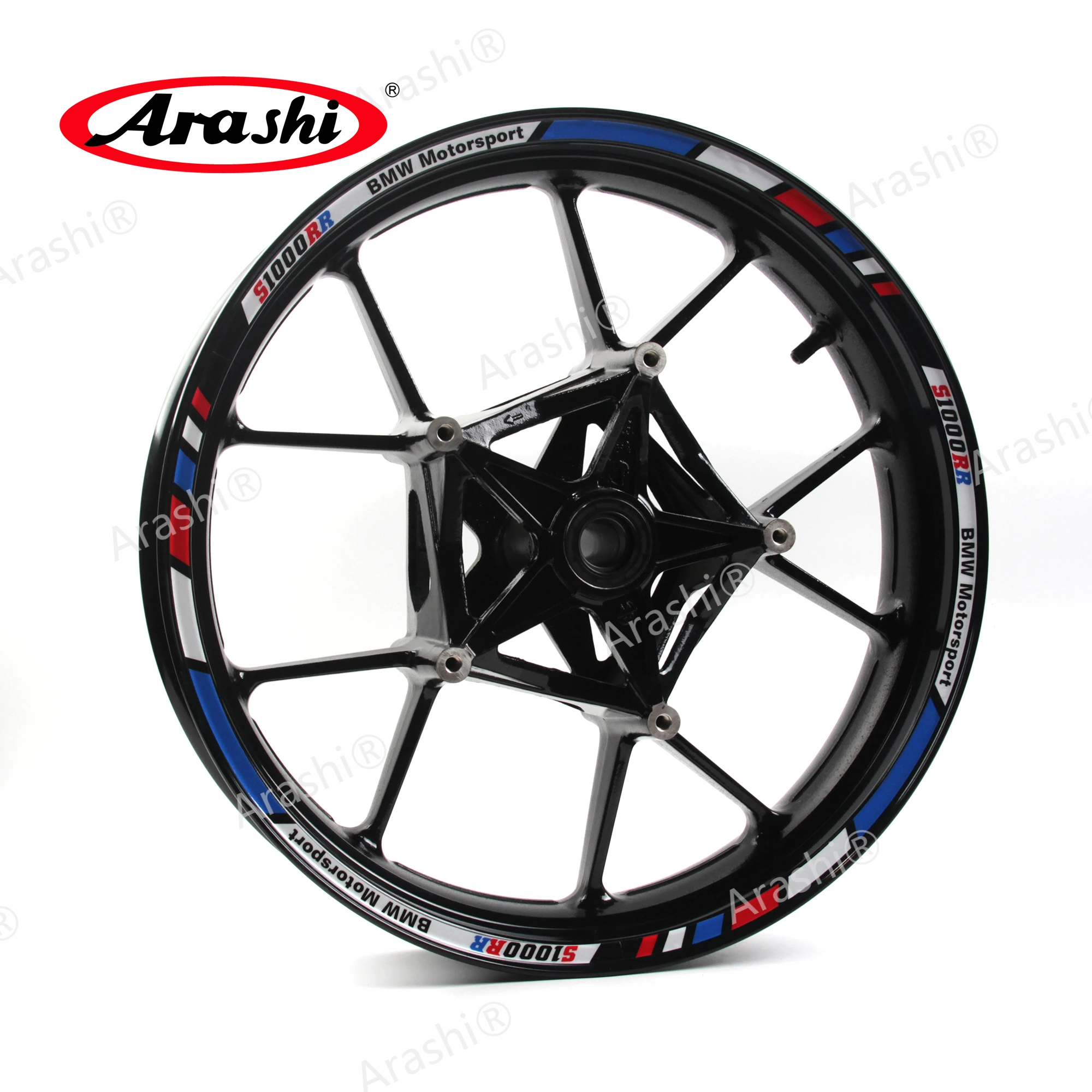

1PCS 17‘’ Motorcycle Wheel Rim Sticker Decal For BMW S1000RR S 1000 RR S1000-RR S-1000RR Waterproof Reflective Fashion Decor NEW