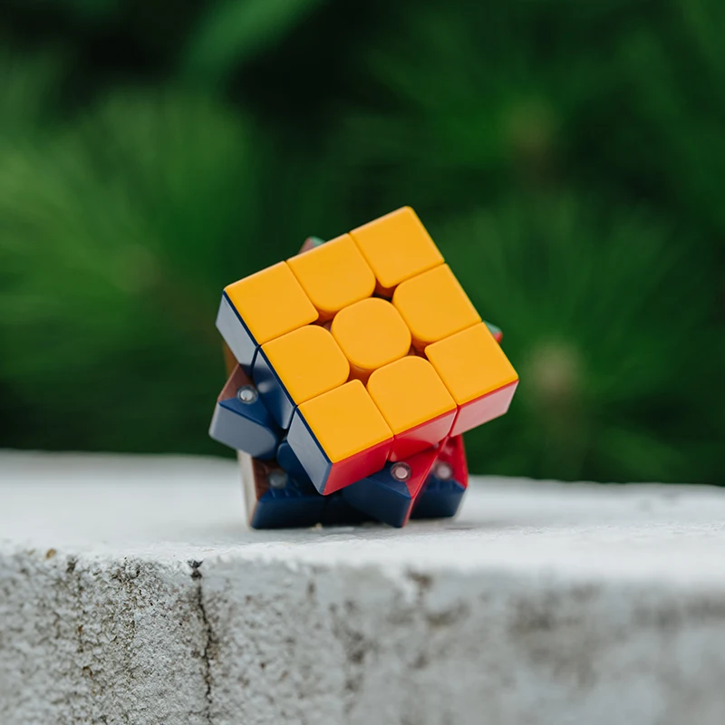 3X3 전문 큐브 제로 지연 초고속 회전 단일 자기 최고의 선물 빠른 침묵 디자인 매직 큐브 퍼즐 아이 장난감