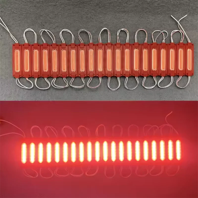 2026 20pcs/lot DC 24V 2W 6LED Injection Light With Lens COB LED Module Waterproof IP68 LED Back Light for Sign Channel Letter