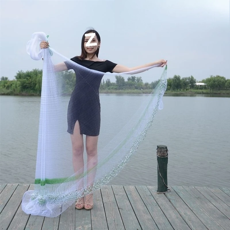

Korean chain old-fashioned casting net hand throwing net fishing net hand casting hand casting traditional spinning