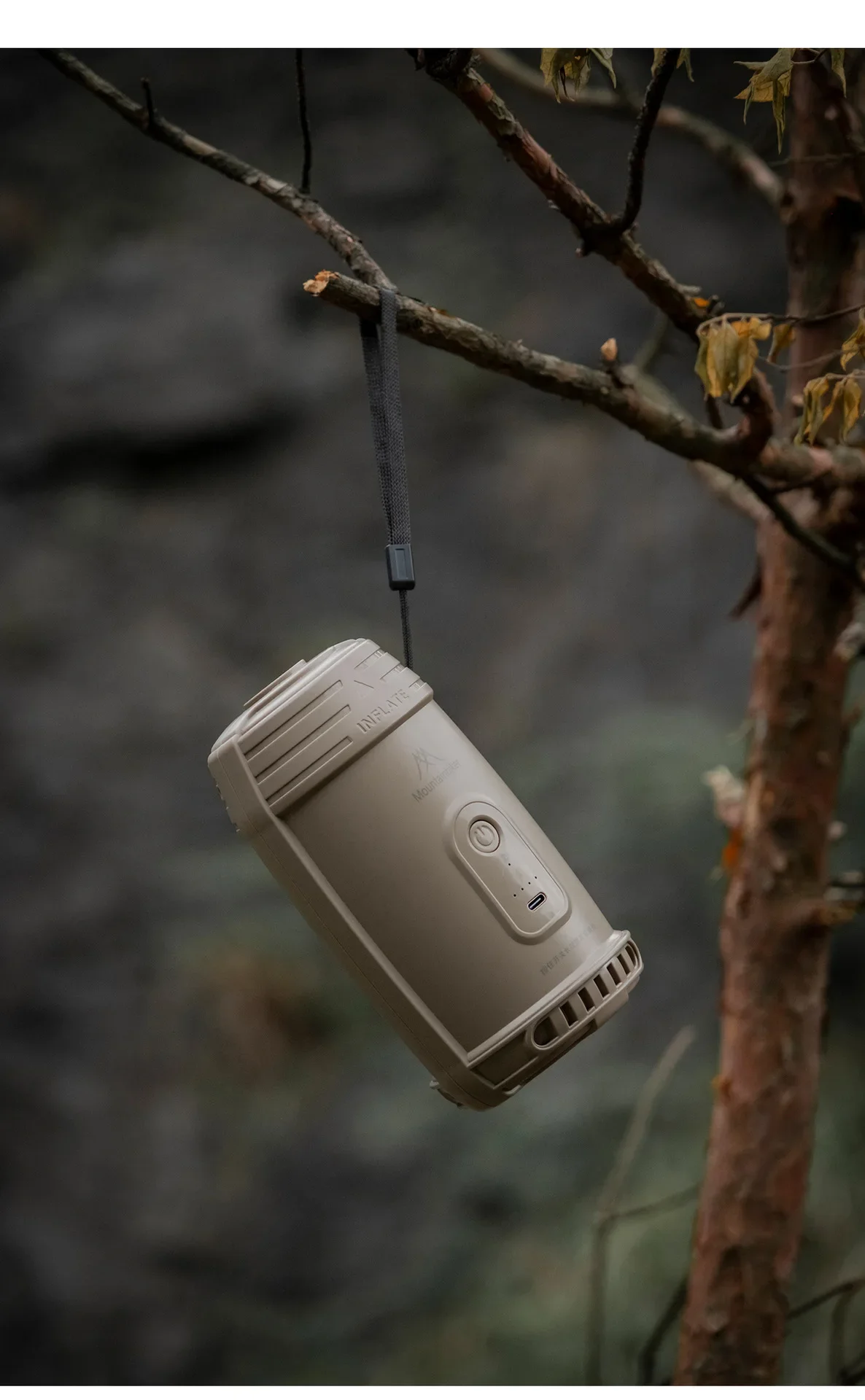 Mountainhiker Neue Tragbare Luftpumpe USB-Aufladbarer Inflator Geeignet für Campingzelte Luftmatratzen Pool-Schwimmhilfen – Detail 14