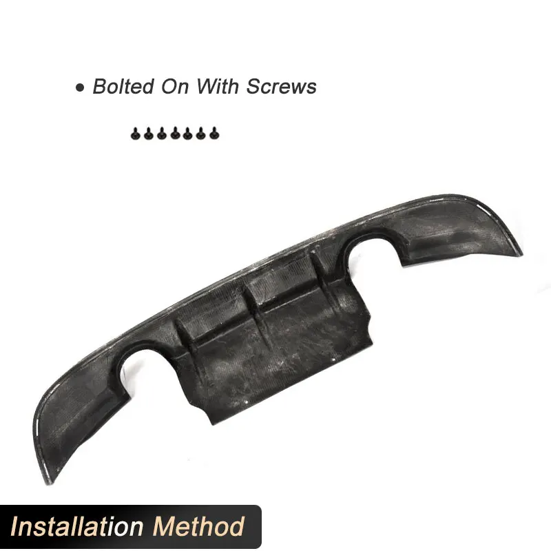 ألياف الكربون المصد الخلفي الناشر الشفاه المفسد ل جاكوار XE سيدان 4 باب 2015-2017 FRP الناشر الخلفي الشفاه المئزر طقم الجسم