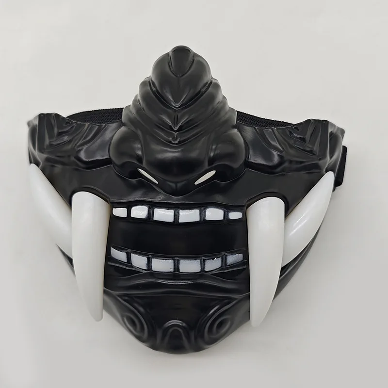 Halloween-Maske, rote Prajna-Maske, Prajna, Cosplay, Noh, Drama, Noh-Maske, Halloween-Party-Zubehör