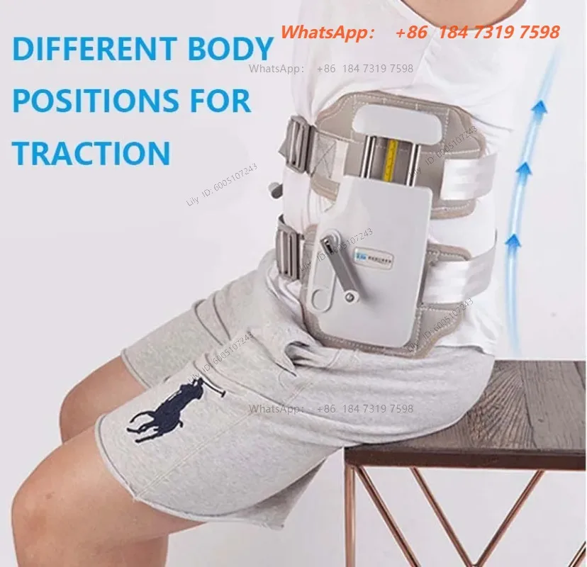 Adjustable Waist Trainer Belt Lower Back Brace Spine Support Belt Orthopedic Breathable Lumbar  Pain Relief for Men Women