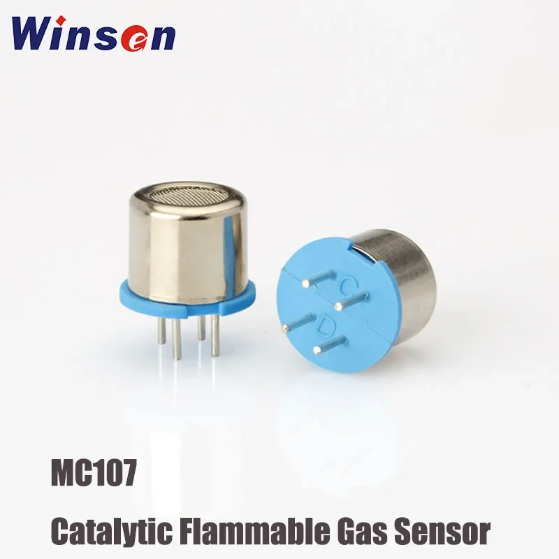 10pcs Winsen MC105/MC106/MC107 Catalytic Flammable Gas Sensor Natural Gas, LPG and Alkanes Detection Combustible Gas Leakage