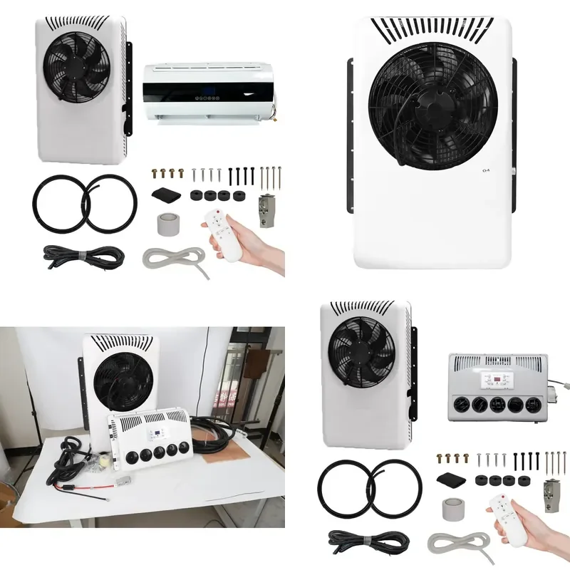 for Wholesale 12V 24V Vertical Split Electric Car Air Conditioner RV Parking AC Unit